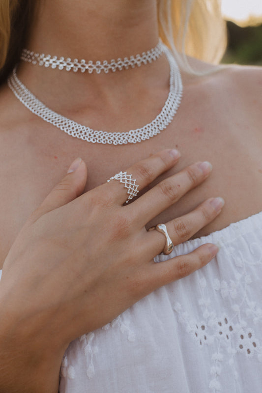 Dew Lace Ring